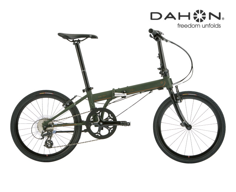 2024 DAHON ダホン SPEED FALCO スピードファルコ シマノ仕様 タンクグリーン 折り畳み