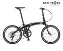 (選べる特典付) DAHON INTERNATIONAL ダホンインターナショナル AIRSPEED D9 エアスピードD9 オニキスブラック 9段変速 折り畳...