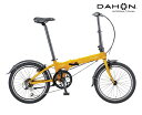 DAHON INTERNATIONAL ダホンインターナショナル HIT D6 ヒットD6 ハーベストオレンジ 6段変速 折り畳み