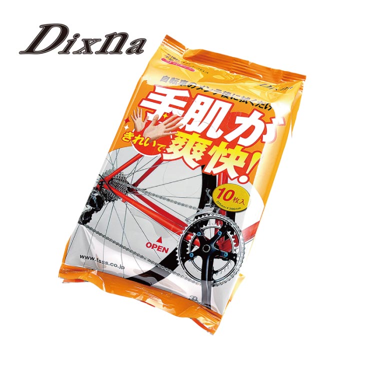 (即納)(メール便対応商品)Dixna ディズナ 手肌きれいで爽快! (10枚入り) 手肌用ウェットクロス (4948107261848)ケミカル