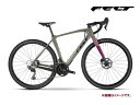 (選べる特典付) FELT フェルト BREED GRX 610 ブリードGRX610 グロスラバスモーク 2×12SP グラベルロードバイク