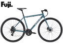 2023 FUJI フジ RAIZ DISC ライズ ディスク ディープエメラルド 16段変速 クロスバイク