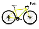 (選べる特典付)2025 FUJI フジ RAIZ DISC ライズ ディスク ネオンイエロー クロスバイク