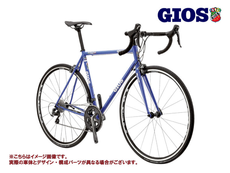 (選べる特典付)2024 GIOS ジオス AIRONE アイローネ ジオスブルー 2×10SP ロードバ...