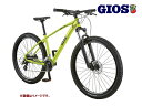 2025 GIOS ジオス DELTA デルタ ネオンイエロー 16段変速 マウンテンバイク