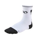 (メール便対応商品)R×L アールエル BIKE GRIP HARD SOCKS バイク グリップ ハード ソックス ラウンド(TBK-550R)ホワイト/ブラック 男女兼用 ソックス