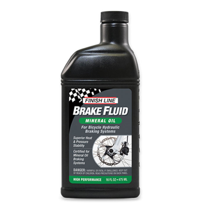 (即納)FINISH LINE フィニッシュライン BRAKE FLUID MINERAL OIL ブレーキフルードミネラルオイル 475ml(TOS09801)(0036121960015)