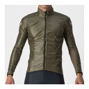 CASTELLI カステリ ARIA SHELL JACKET アリア シェル ジャケット 長袖(型番:4520058)モスブラウン メンズ ウェア