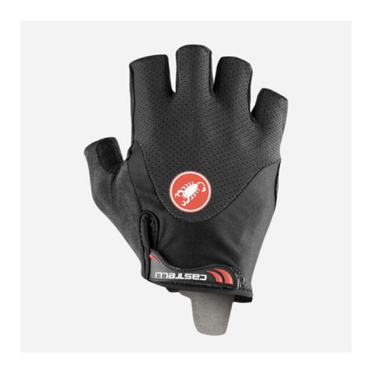 (即納あり)(メール便対応商品)CASTELLI カステリ ARENBERG GEL 2 GLOVE アランベール ゲル 2 グローブ ブラック ユニセックス 指切りグローブ 1