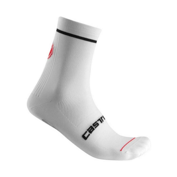 (即納)(メール便対応商品)CASTELLI カステリ ENTRATA 13 SOCK エントラータ 13 ソックス ホワイト