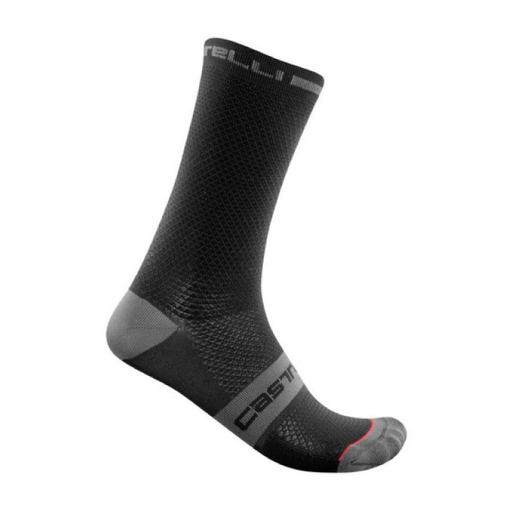 (即納あり)(メール便対応商品)CASTELLI カステリ SUPERLEGGERA T 18 SOCK スーパーレジェラ T 18 ソックス ブラック