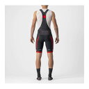 (即納あり)CASTELLI カステリ COMPETIZIONE KIT BIBSHORT コンペティツィオーネ キット ビブショーツ ブラック/レッド メンズ ウェア 2