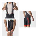 (即納あり)CASTELLI カステリ COMPETIZIONE KIT BIBSHORT コンペティツィオーネ キット ビブショーツ ブラック/レッド メンズ ウェア 3