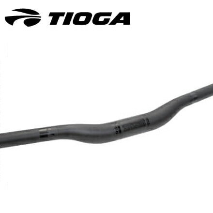 TIOGA タイオガ MTBカーボンハンドルバー Longhorn Carbon 20 Riserbar ロングホーンカーボン20ライザーバー Φ31.8mm(4935012035305)