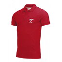 TIME タイム POLO SHIRT ポロシャツ レッド 半袖 ウェア