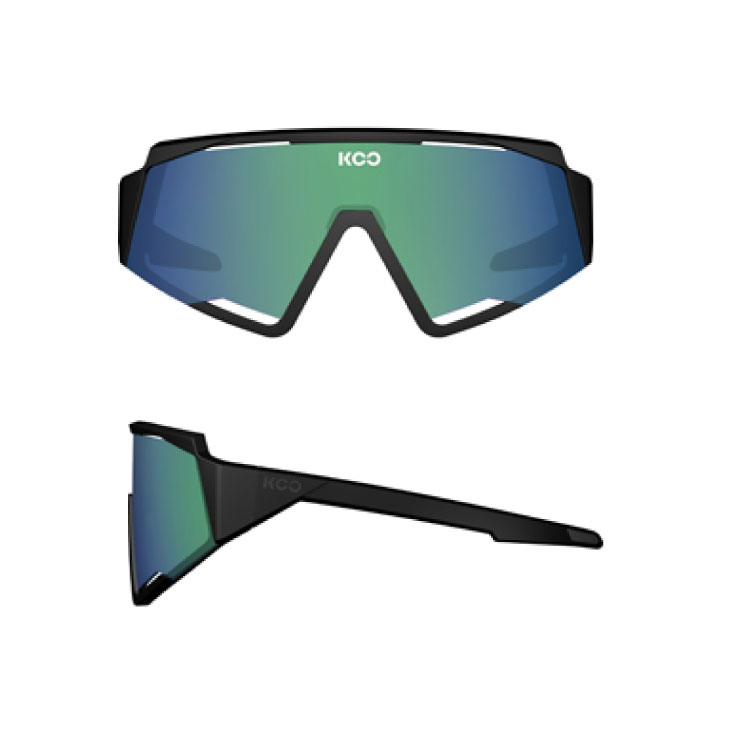 KASK カスク KOO クー SPECTRO スペクトロ ブラック マットグリーン(8057099285940)アイウェア サングラス