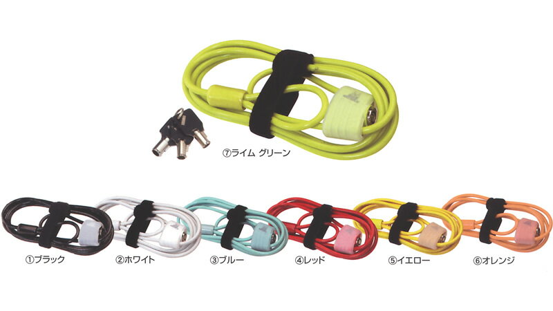 TIOGA ^CIK C[bN Double Loop Cable Lock@_u[vP[ubN(LKW1100)4.8 x 2,000mm