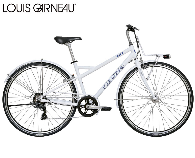 クロスバイク LOUIS GARNEAU ルイガノ MULTIWAY26 マルチウェイ26 LGホワイト 420mm 7段変速 シティーサイクルのサムネイル