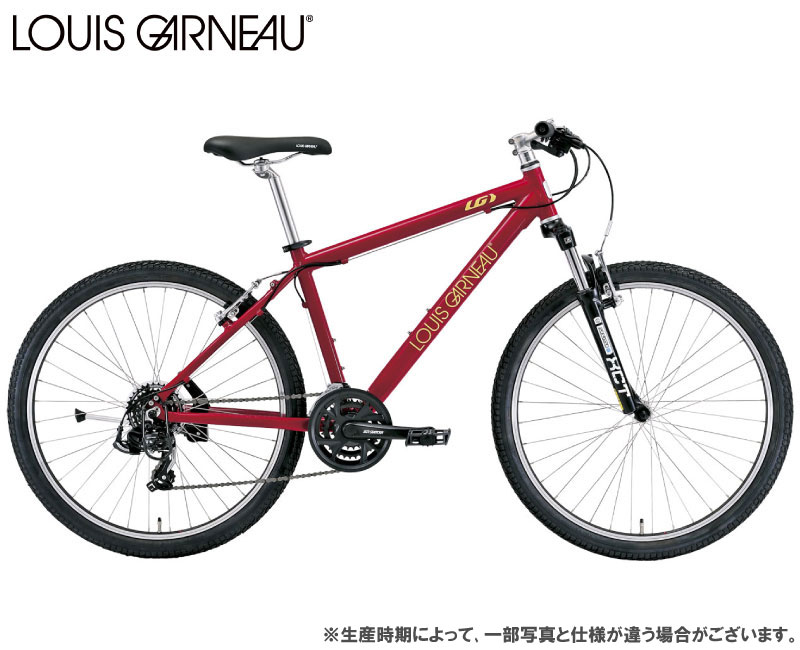 マウンテンバイク LOUIS GARNEAU ルイガノ GRIND8.0 グラインド8.0 LGレッド 21段変速