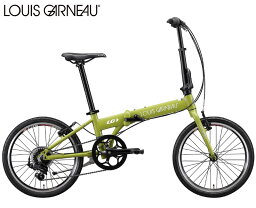 折り畳みLOUIS GARNEAU ルイガノ EASEL6.0 イーゼル6.0 マットマウンテンオリーブ 7段変速 フォールディングバイク