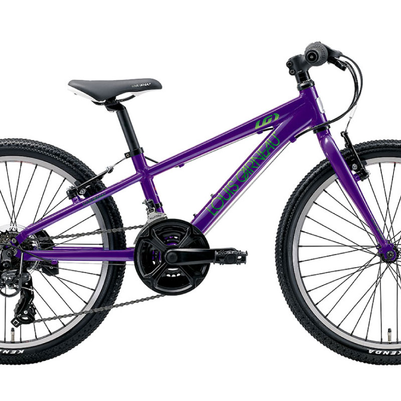 2026 LOUIS GARNEAU ルイガノ J22 LGミッドナイトパープル 18段変速 ジュニアバイク