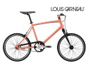(選べる特典付)LOUIS GARNEAU ルイガノ EASEL SS イーゼルSS マットアプリコット シングルスピード 小径車・ミニベロ