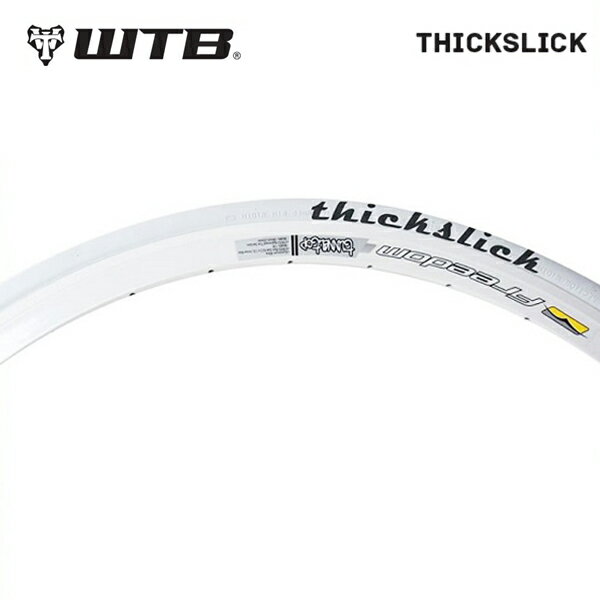 WTB ダブルティービー ThickSlick COMP シックスリックコンプ 700x25 ホワイト TIRE クリンチャータイヤ (1本) (00143925)(4989723173962)