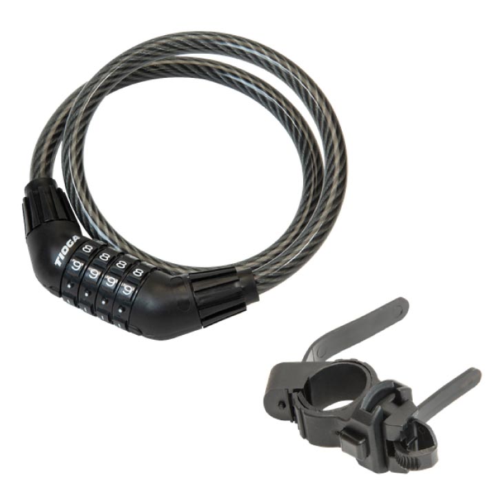 TIOGA タイオガ COMBINATION LOCK コンビネーションロック φ10×600mm リセッタブルダイヤル(LKW30400)(4935012040774)ロック