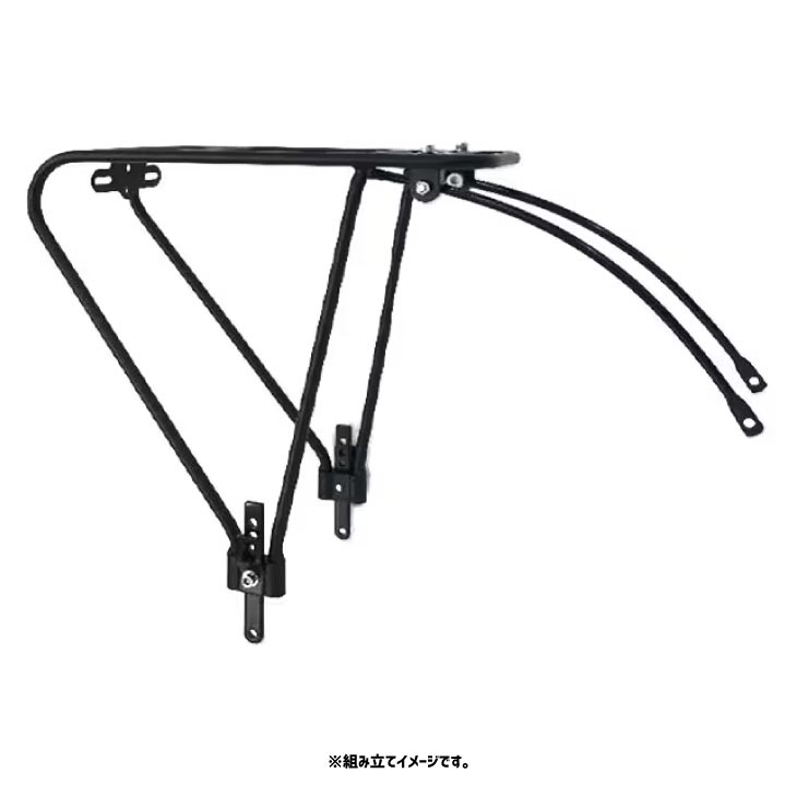 ASAHI あさひ ALUMI REAR CARRIER BK-N アルミリアキャリア(4582590931538)リアキ...