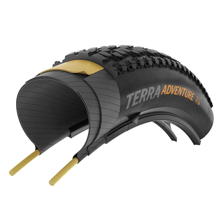 (正規品)Continental コンチネンタル TERRA ADVENTURE テラ アドベンチャー ブラッ...