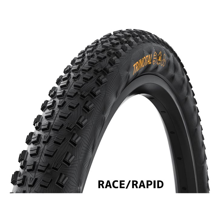 乐天商城 - (正規品)Continental コンチネンタル TRINOTAL トリノタル RACE RAPID ブラック 29×2.40(1本)(4019238402544)タイヤ