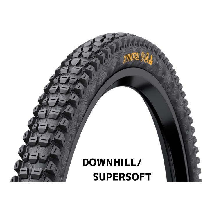 乐天商城 - (正規品)Continental コンチネンタル XYNOTAL ザイノタル DOWNHILL SUPERSOFT ブラック(1本)タイヤ