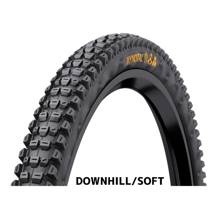 (正規品)Continental コンチネンタル XYNOTAL ザイノタル DOWNHILL SOFT ブラック29×2.40(4019238080735)(1本)タイヤ