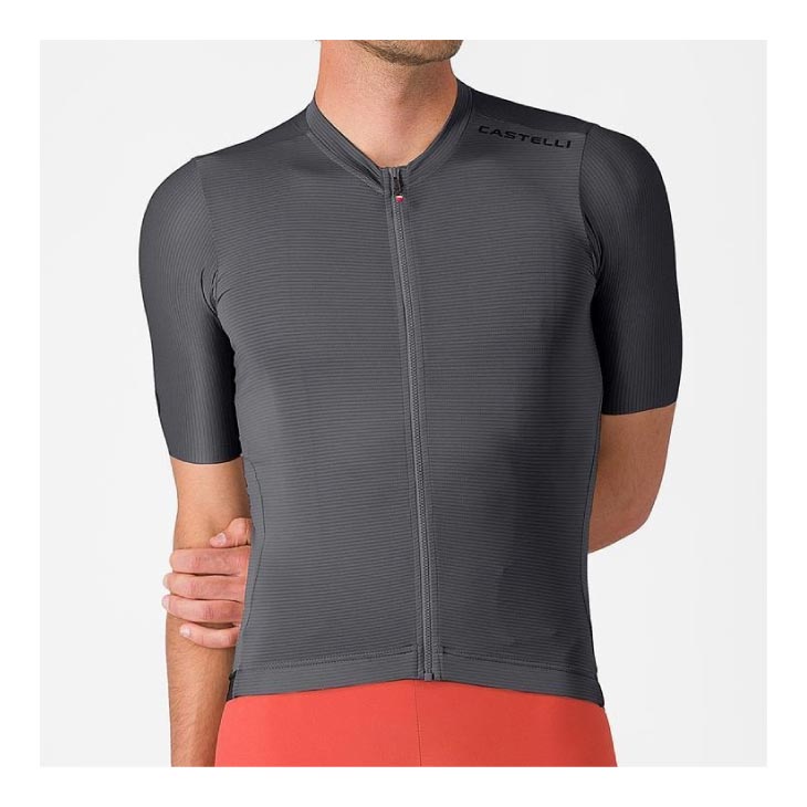 乐天商城 - (即納)CASTELLI カステリ ESPRESSO 2 JERSEY エスプレッソ 2 半袖ジャージ(型番：4526011)スモーキーグレー メンズ ウェア