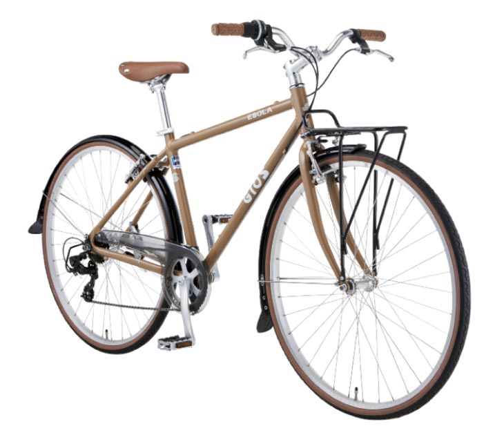 2026 GIOS ジオス ESOLA イソラ ブラウン 7段変速 クロスバイク