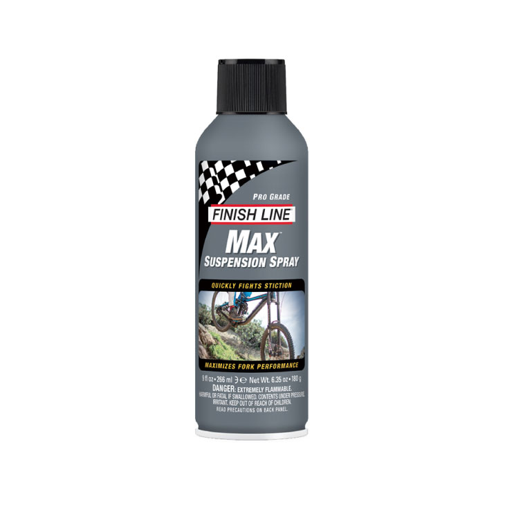 (即納)(ケミカル用品)FINISH LINE フィニッシュライン Max Suspention Spray マックスサスペンションスプレー 266ml(TOS10101)(0036121710931)