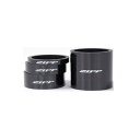 ZIPP ジップ HEADSET SPACER SET ヘッドセット スペーサー セット (4mm x 2 8mm x 1 12mm x1 30mm x 1) カーボン製 (710845674655)