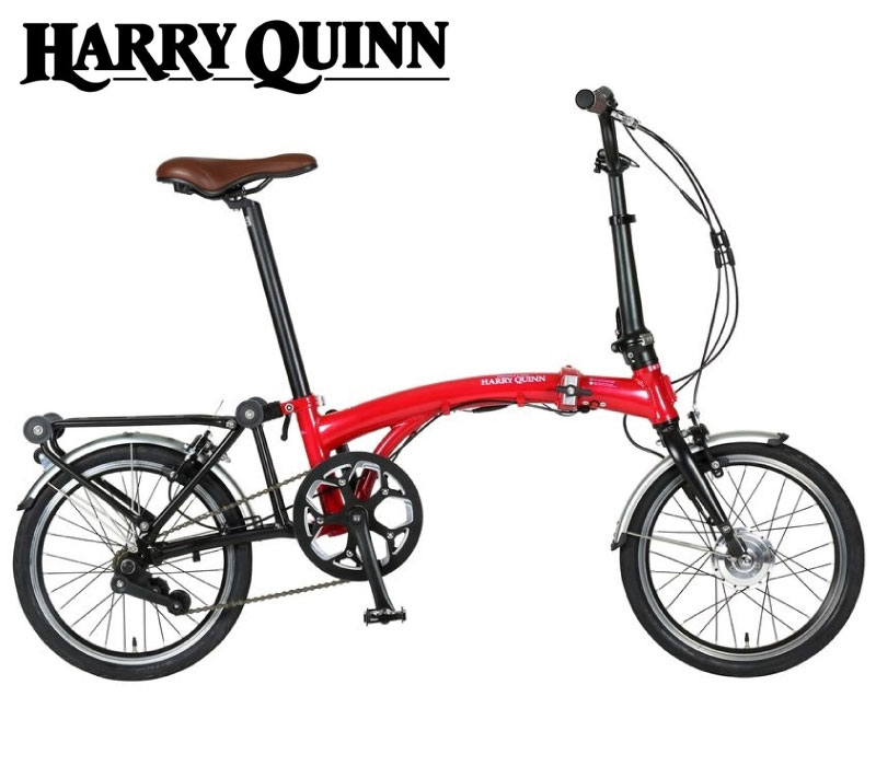 HARRY QUINN PORTABLE EーBIKE ハリークイン ポータブル Eバイク レッド 16インチ 折り畳み電動アシスト