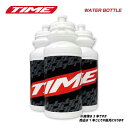 (即納)TIME タイム WATER BOTTLE ウォーターボトル ホワイト 580ml 1本 BOTTOLE ボトル(1081-00000001) 1