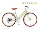 (選べる特典付) RALEIGH ラレー CLB-S Club Sport-S クラブスポーツ-S ナチュラルカーキ 8段変速 クロスバイク