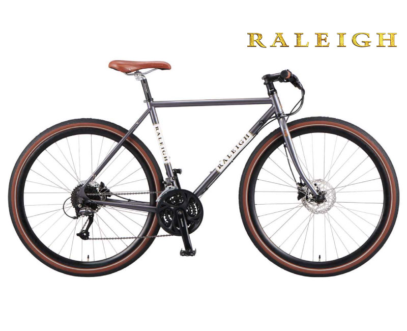 (選べる特典付) RALEIGH ラレー RFF Radford-F ラドフォード ファッティー ディープグレー 3×9SP クロスバイク