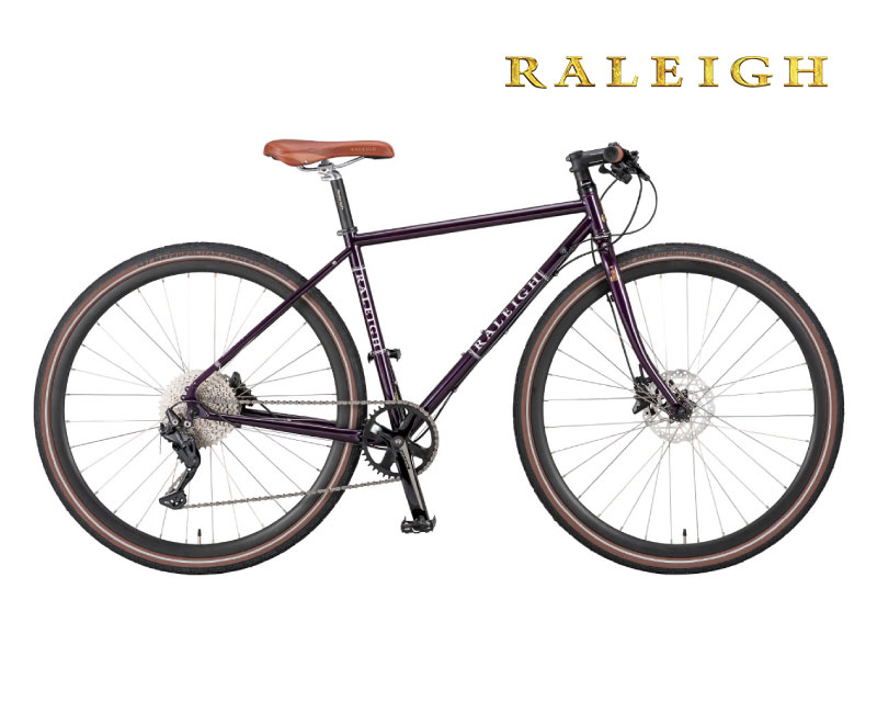 (選べる特典付) RALEIGH ラレー RFF-N Radford Fatty N ラドフォード ファッティ―N クラブパープル 10段変速 クロスバイク