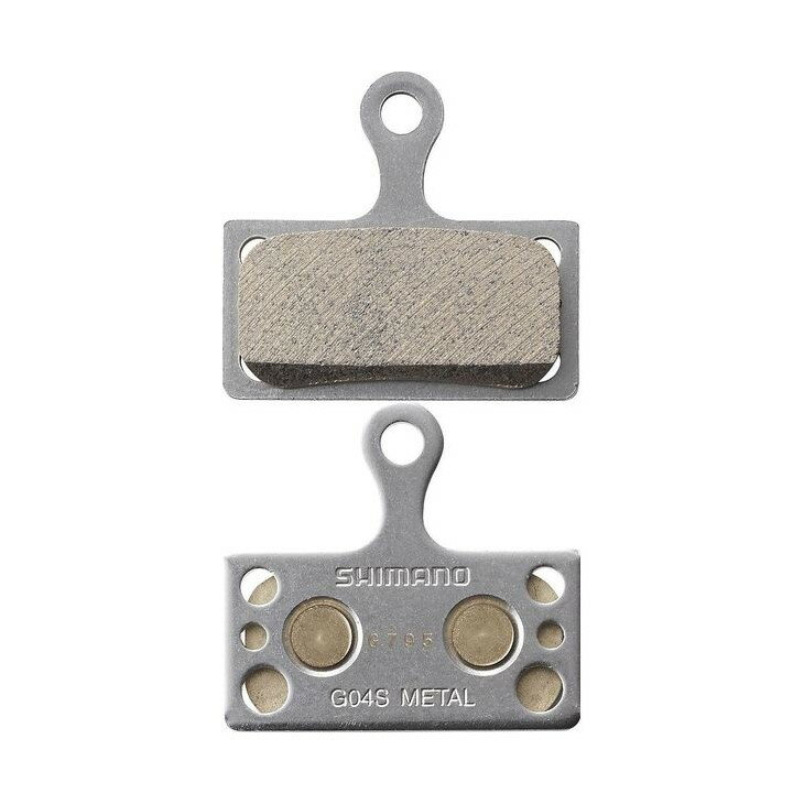 (メール便対応商品) SHIMANO シマノ DISC BRAKE PAD ディスクブレーキパッド G04S-MX メタル(IBPG04SMXA)(4550170639501) 1