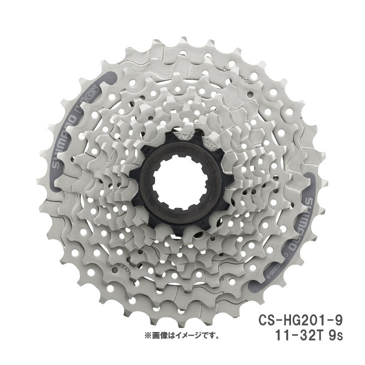 樂天商城 - SHIMANO シマノ CS-HG201-9 11-32T 9s カセットスプロケット(ECSHG2019132)(4524667637189)
