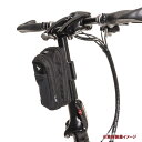 (即納)TERN ターン RIDE POCKET ライドポケット ブラック レインカバー付属 車体装着型バッグ 小物入れ 収納 (TERN純正) (0817378017970)