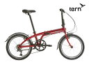TERN ターン LINK A7 リンクA7 レッド/シルバー 7段変速 折り畳み自転車