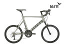(選べる特典付) TERN ターン SURGE サージュ アイアン 2×8SP 小径車・ミニベロ