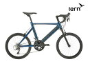 (520サイズ在庫あり)(選べる特典付) TERN ターン SURGE サージュ インディゴ 2×8SP 小径車・ミニベロ