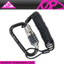 GIZA ギザ LOCK ロック Carabiner Combination Lock カラビナ コンビネーション ロック ブラック(LKW21900)(4935012312970)