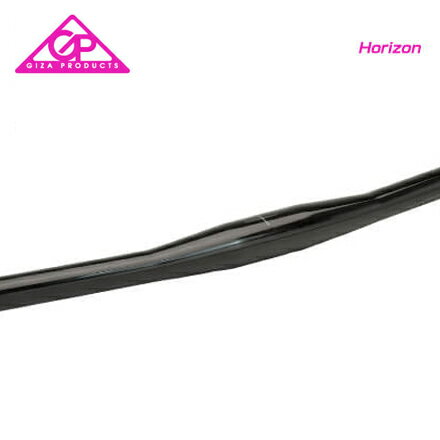 GIZA ギザ MTBアルミハンドルバー Horizon ホライズン Φ31.8mm(580mm) ブラック (4935012321811)